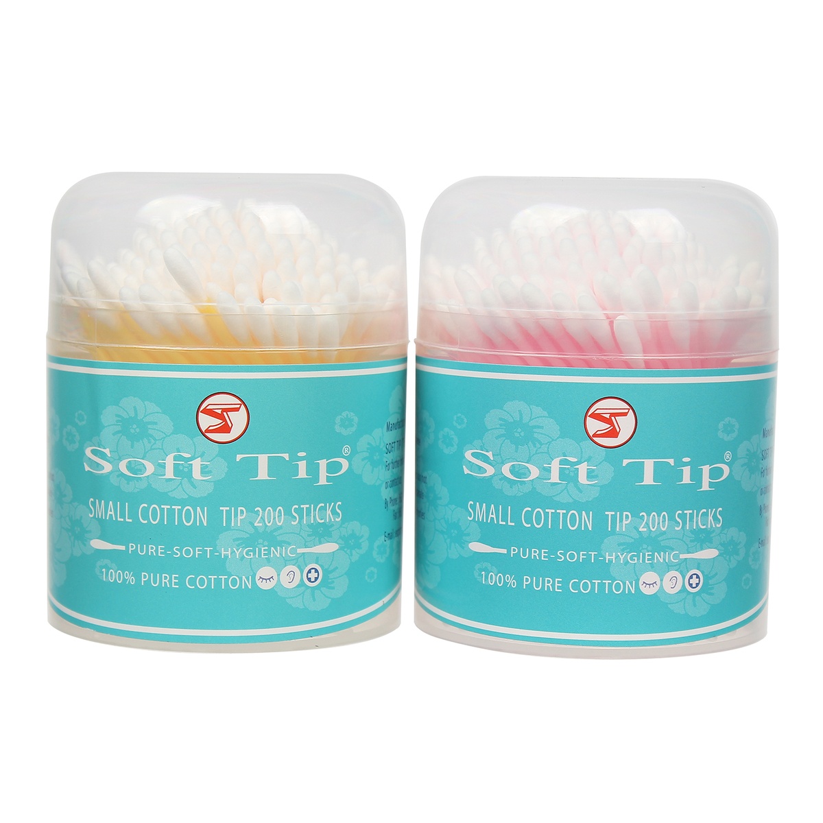 Bông tai Softtip hộp tròn 200 - mặt trái