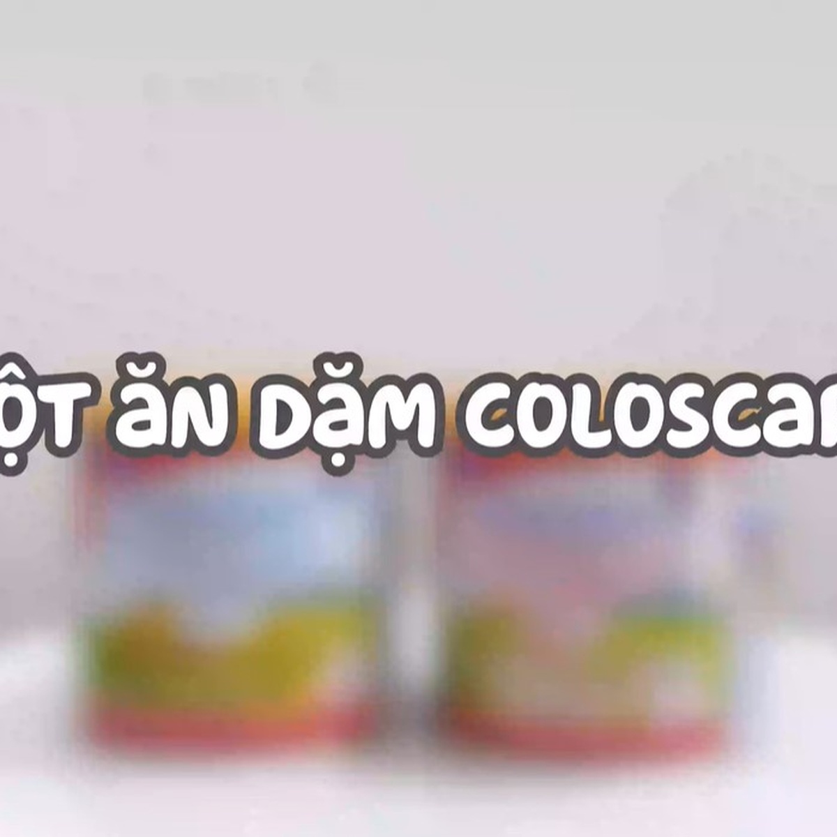 Bột ăn dặm ColosCare vị gạo sữa 200g - video