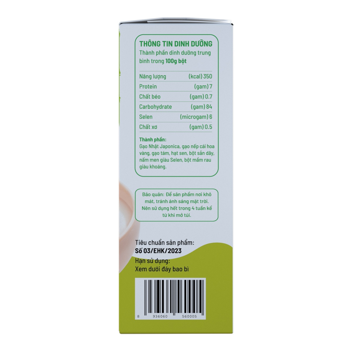 Bột ăn dặm Mabu 400g - hình 10