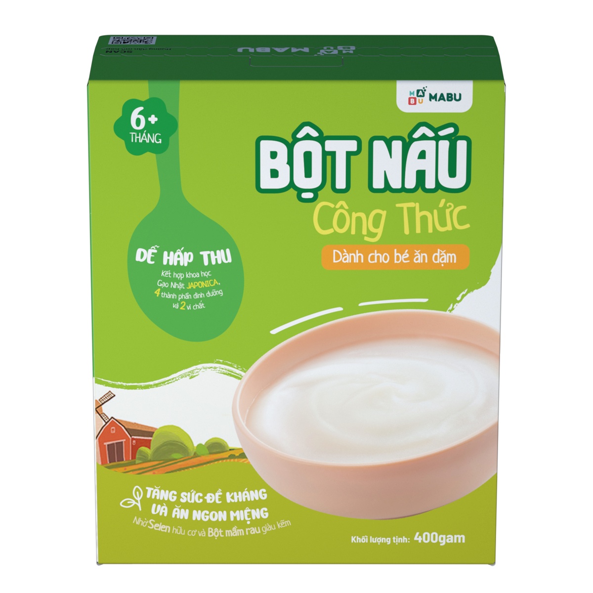 Bột ăn dặm Mabu 400g - hình 6