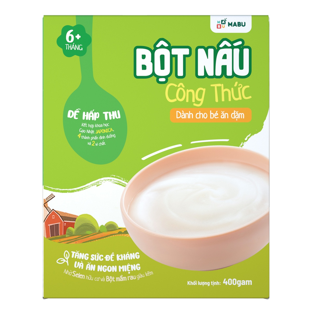 Bột ăn dặm Mabu 400g - hình 7