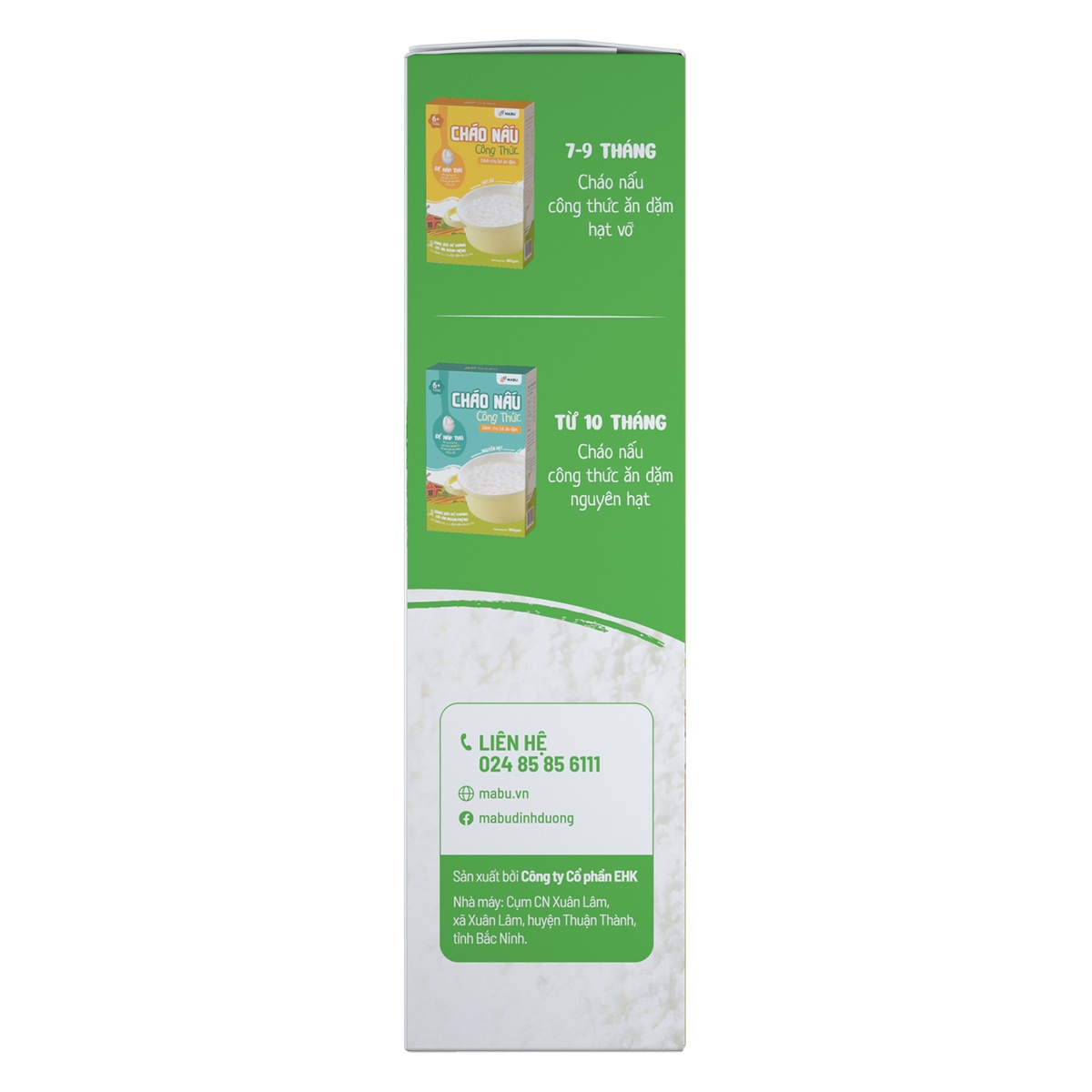 Bột ăn dặm Mabu 900g - hình 8