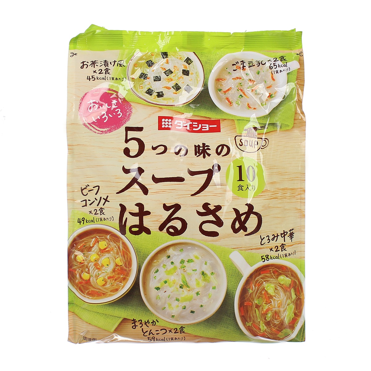 Bún canh Daisho 5 vị khác nhau (10 gói) cho bé 2Y+