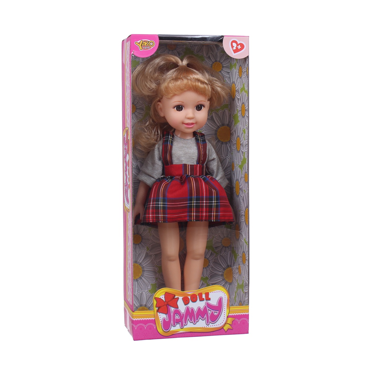 Búp bê công chúa Yako dễ thương K4 (loại to) - góc nghiêng