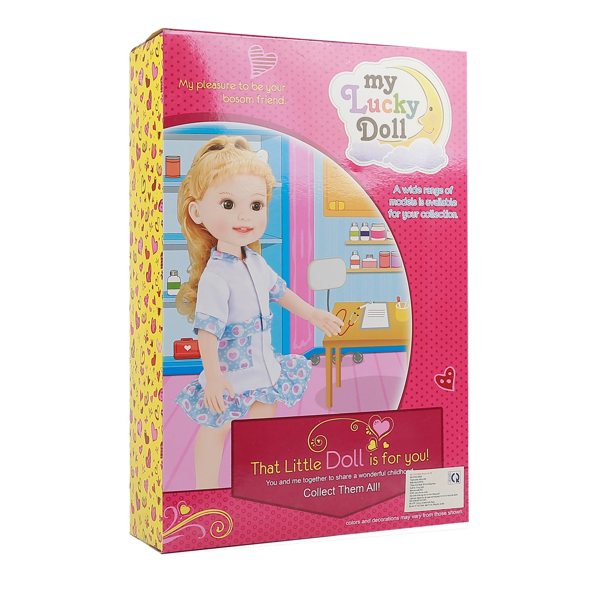 Búp bê kèm phụ kiện CY.89008 - mặt phải