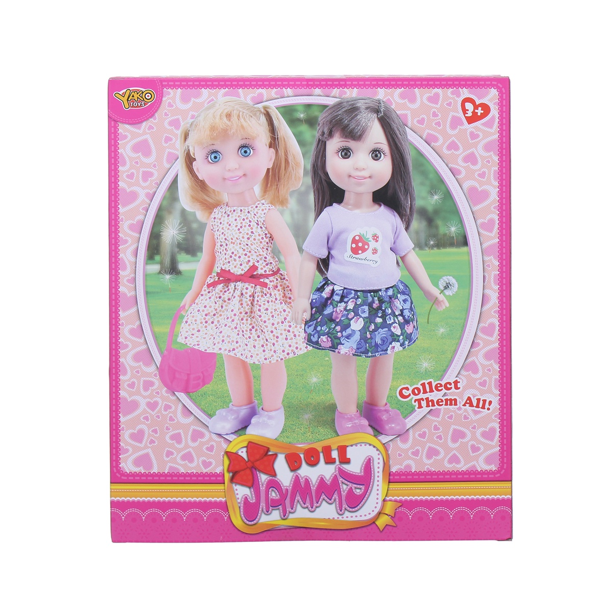 Búp bê Yako đáng yêu kèm phụ kiện K2 - góc nghiêng