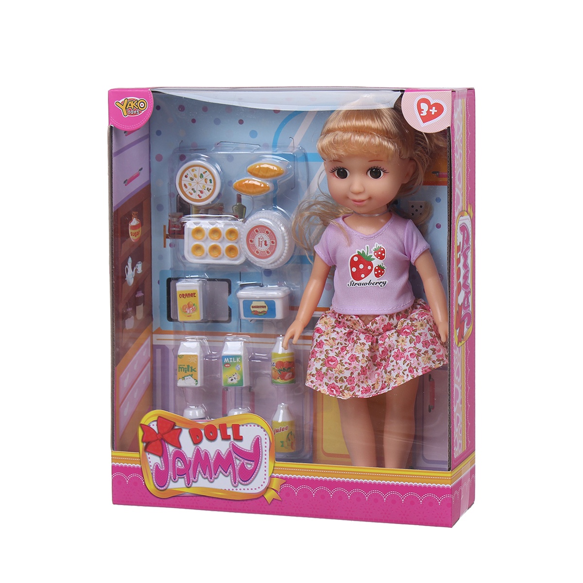 Búp bê Yako đáng yêu kèm phụ kiện K2 - hình 7