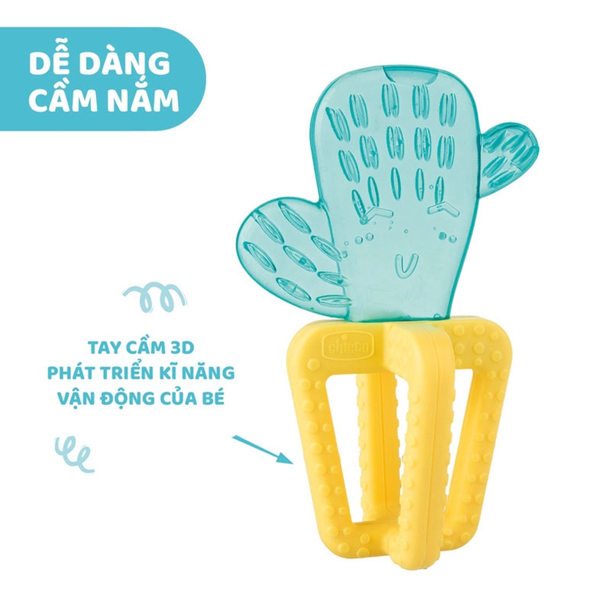 Cắn răng xương rồng Chicco 4M+ - mặt phải