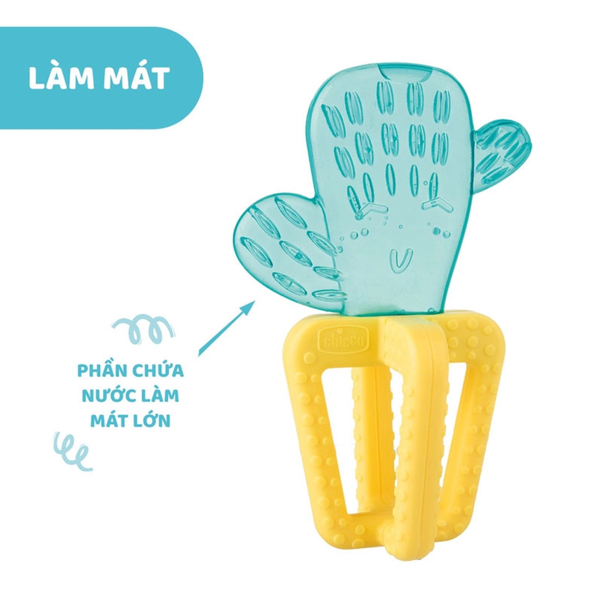 Cắn răng xương rồng Chicco 4M+ - mặt sau