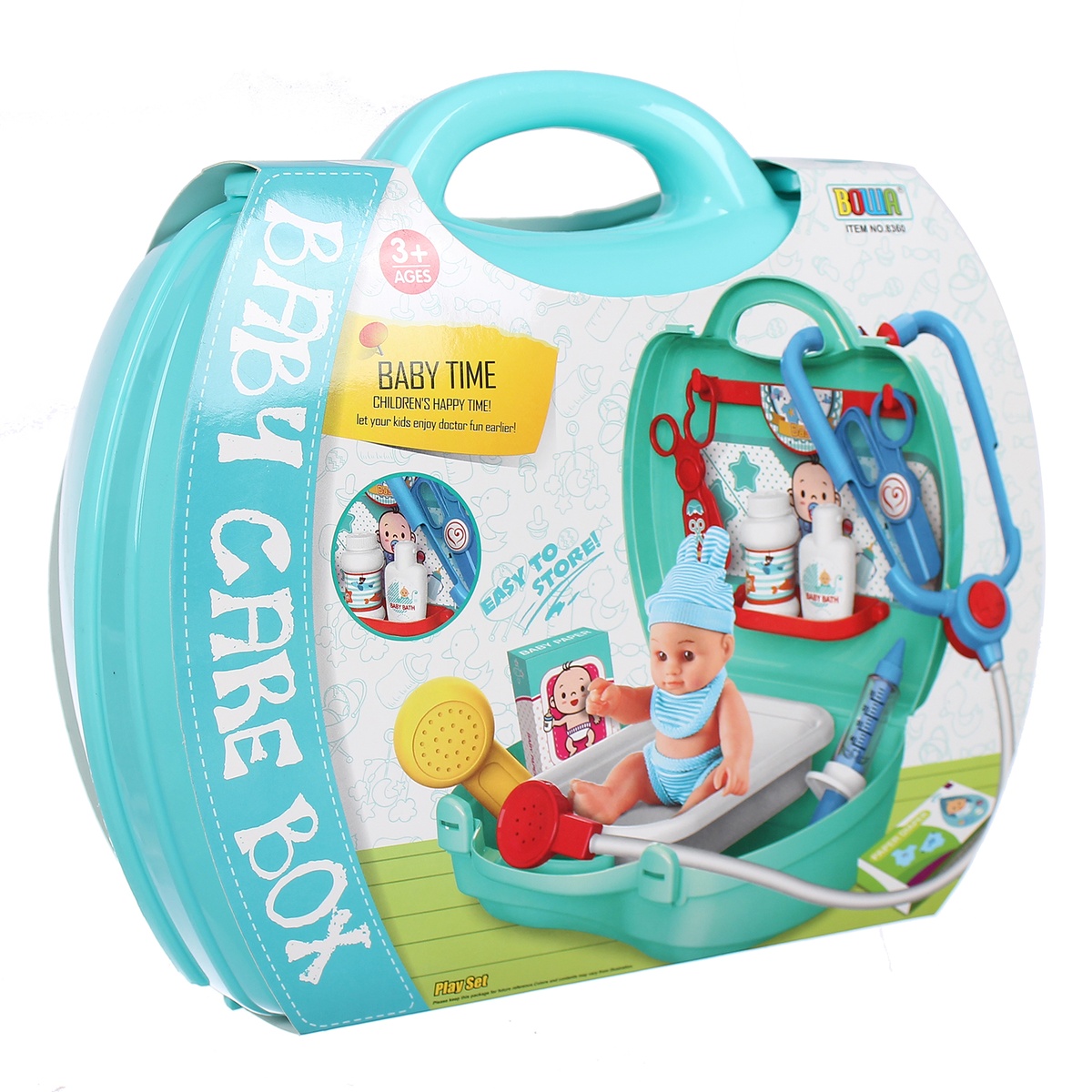 Cặp đồ chơi bác sĩ khám em bé IM.8360 - mặt phải