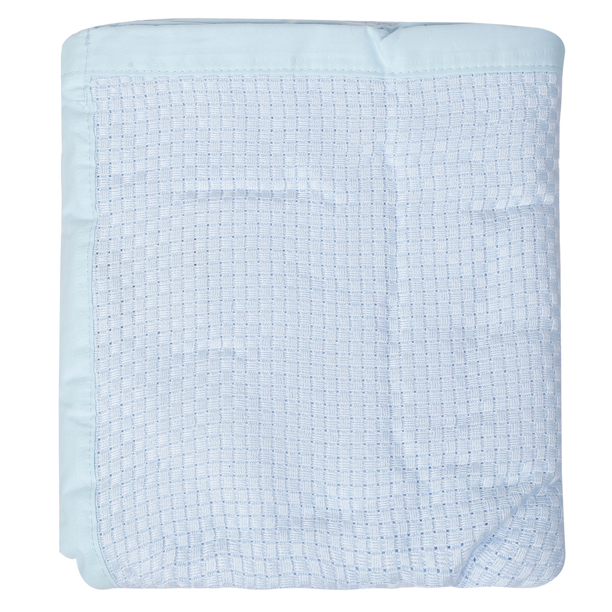 Chăn lưới sợi tre KidsPlaza Bonne Nuit BB01 (Màu xanh) - mặt trái