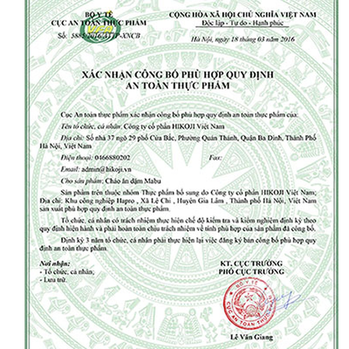 Cháo ăn dặm Mabu số 1 hạt vỡ cho bé 6M+ (400g và 900g) - hình 6