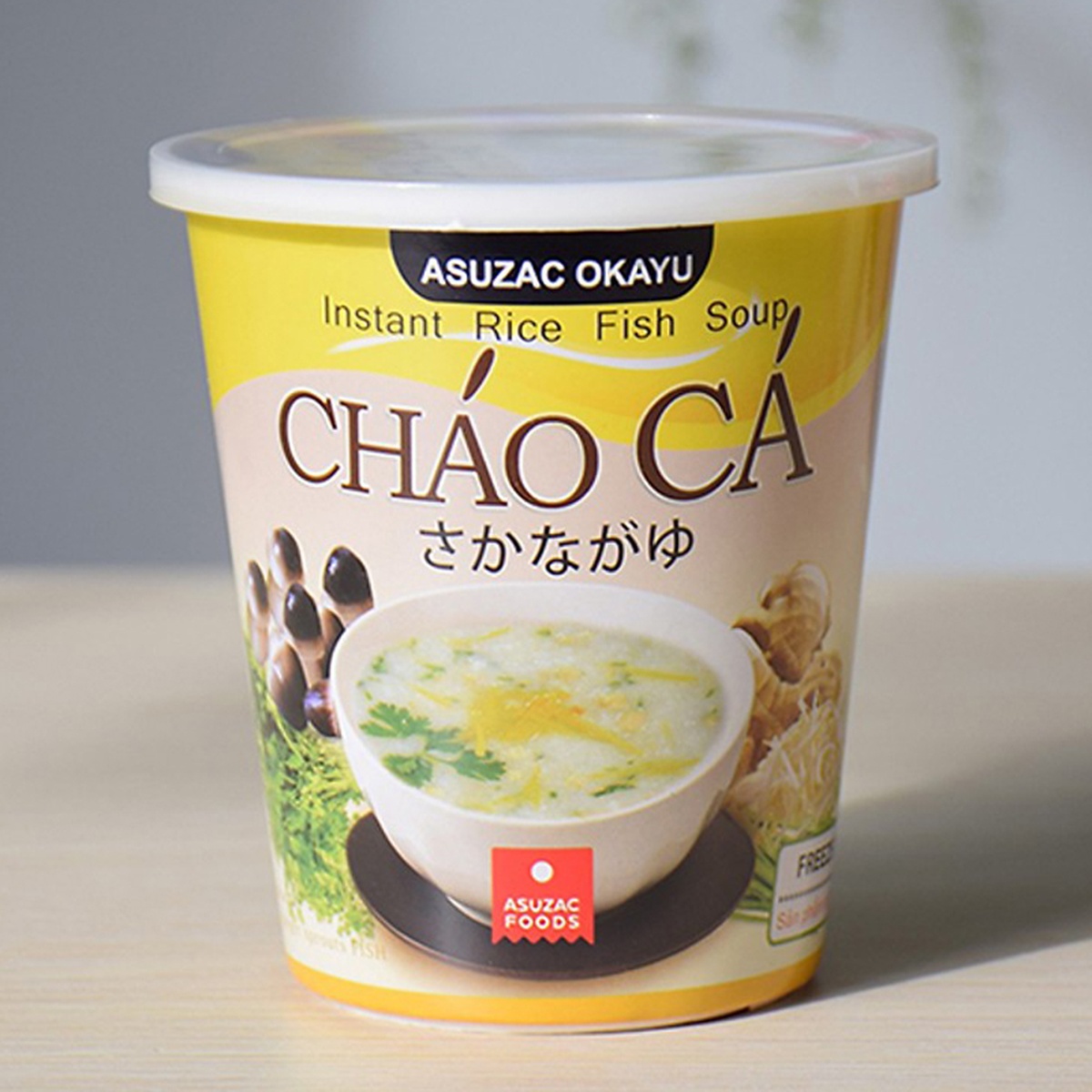 Cháo cá Asuzac 26g - mặt phải