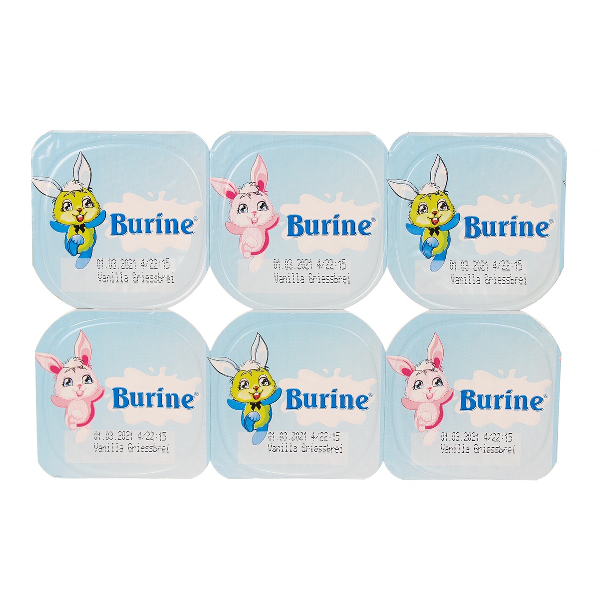Cháo sữa Burine vị Vani mới 300g cho bé 6M+ - hình 6