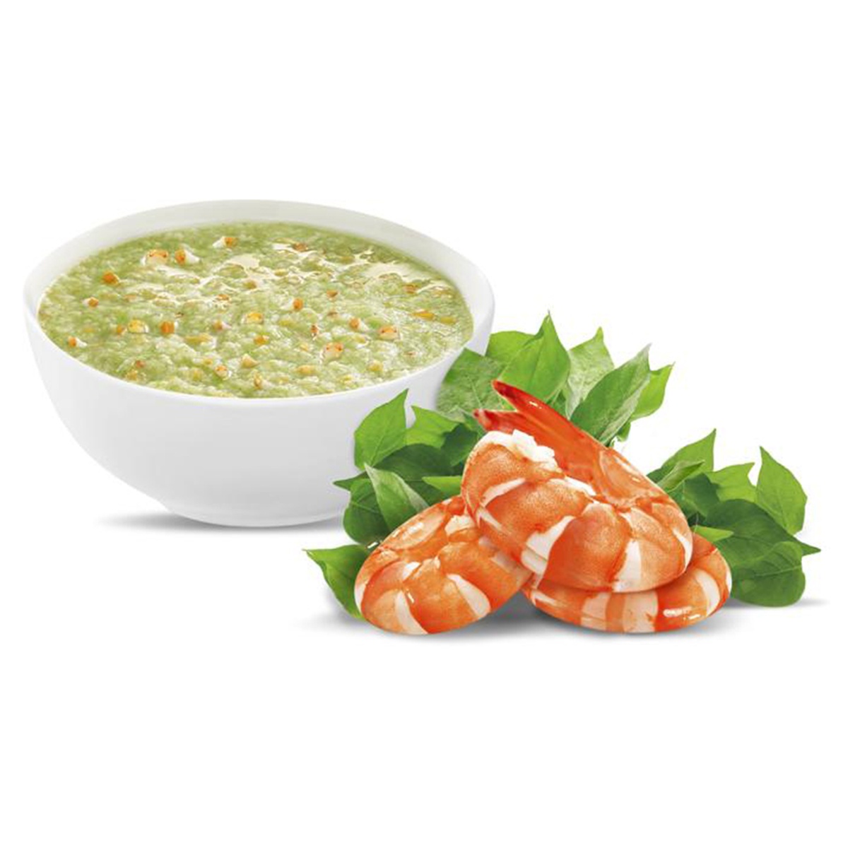 Cháo tươi Sài Gòn Food Baby vị tôm, rau ngót và cà rốt cho bé 10M+ - mặt phải