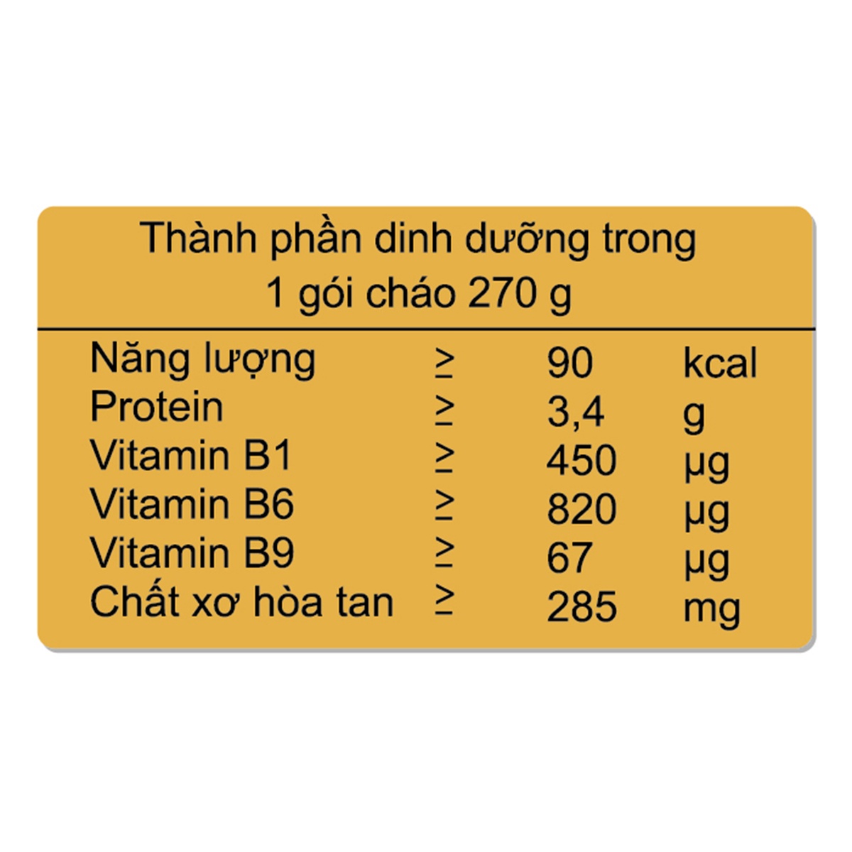 Cháo tươi Sài Gòn Food sườn non ngũ đậu cho bé 12M+ - mặt phải