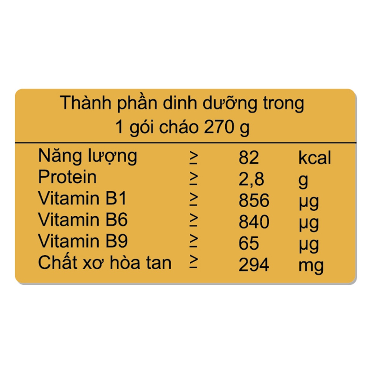 Cháo tươi Sài Gòn Food vị thịt bằm bí đỏ cho bé 12M+ - mặt phải