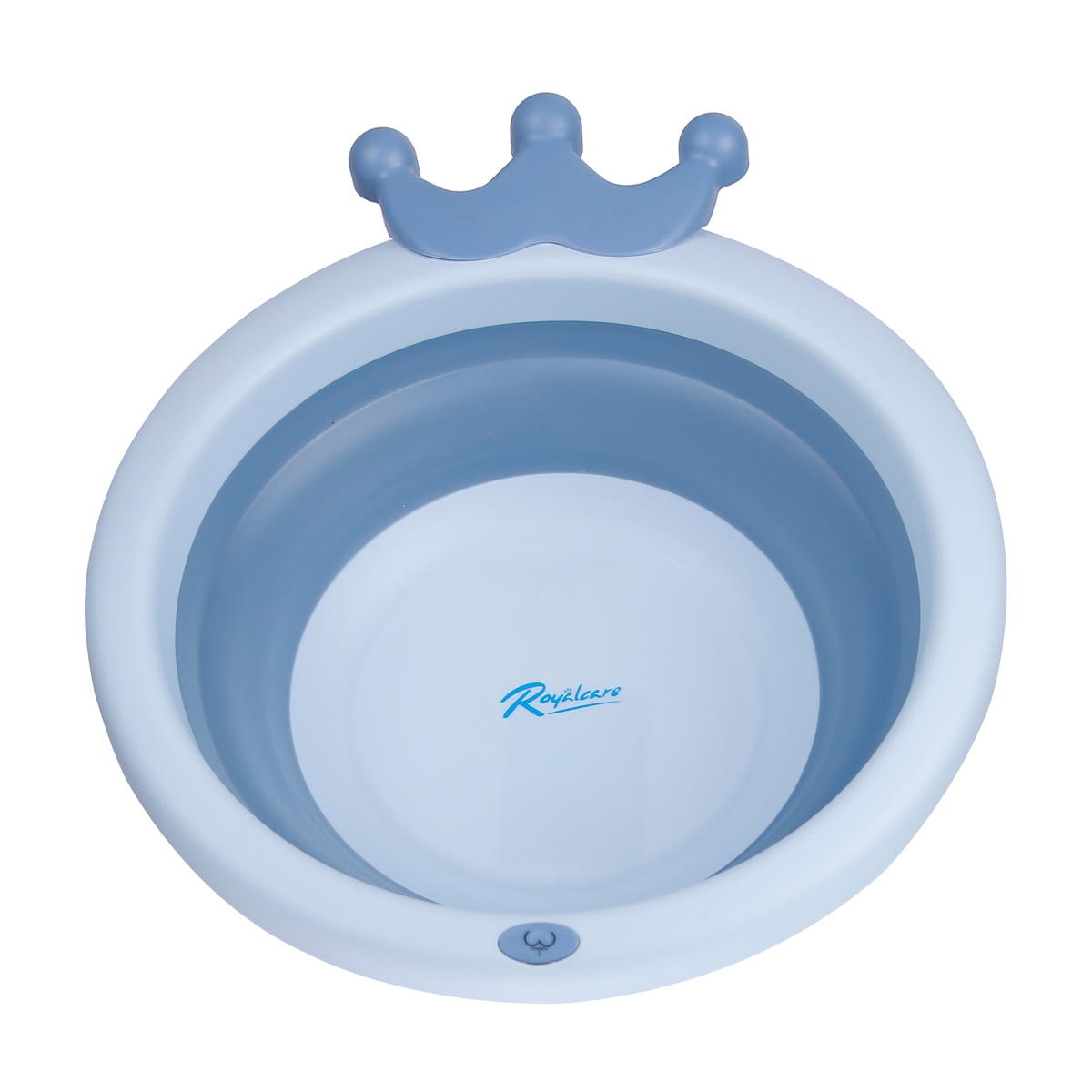Chậu rửa mặt cho bé gấp gọn vương miện RoyalCare 0620 - mặt phải
