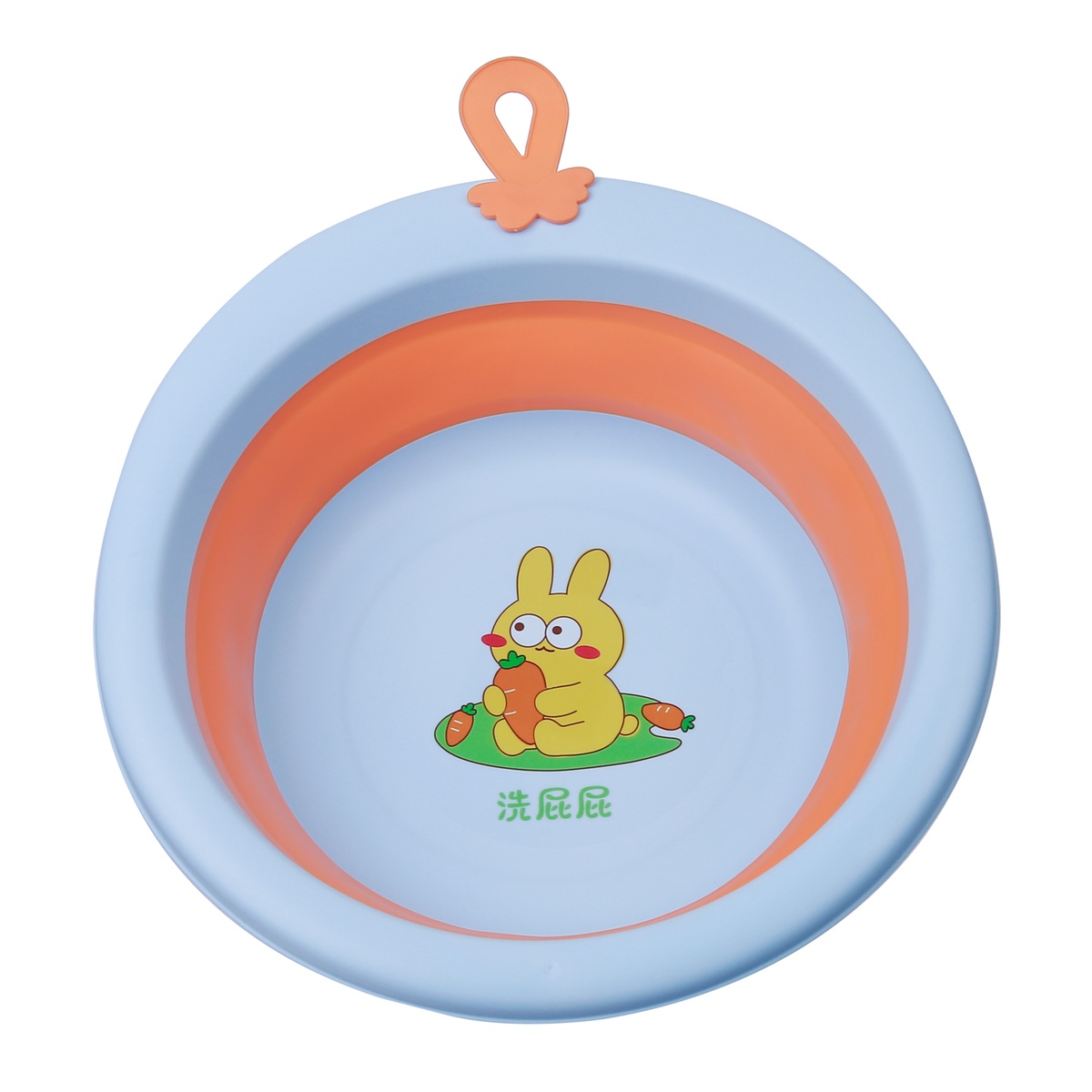 Chậu rửa mặt gấp gọn AC (Màu ngẫu nhiên) - mặt sau