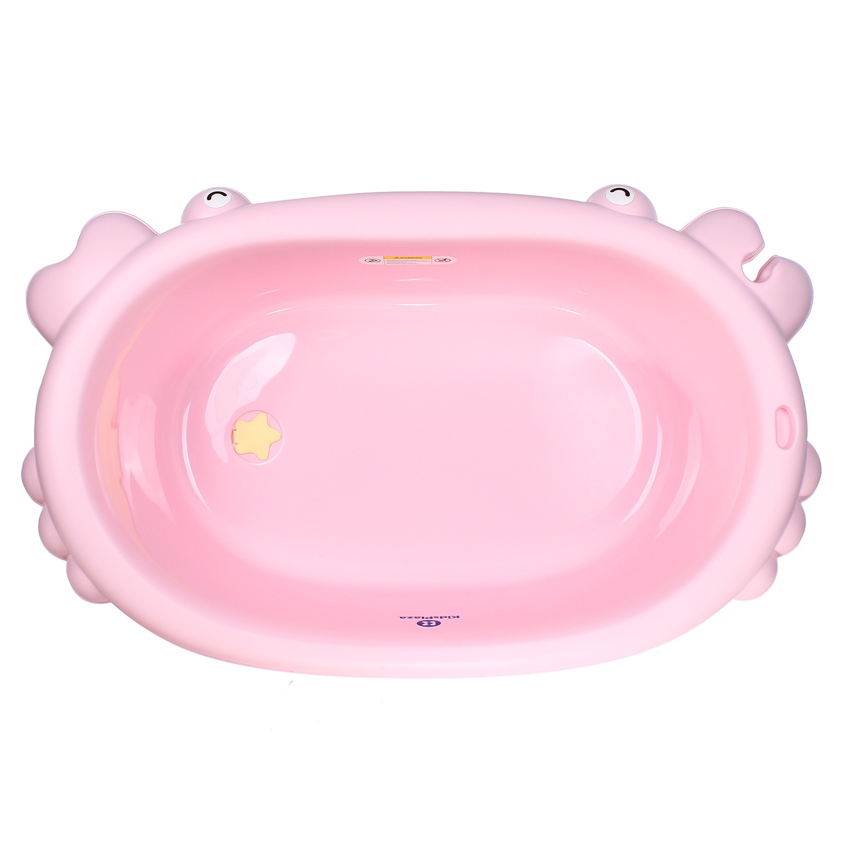 Chậu tắm cho bé Kidsplaza hình con cua 6001 (Hồng) - mặt trái