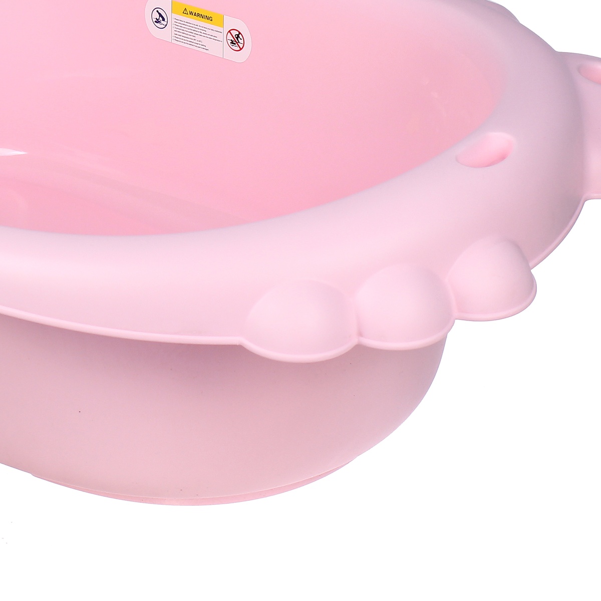 Chậu tắm cho bé Kidsplaza hình con cua 6001 (Hồng) - mặt phải