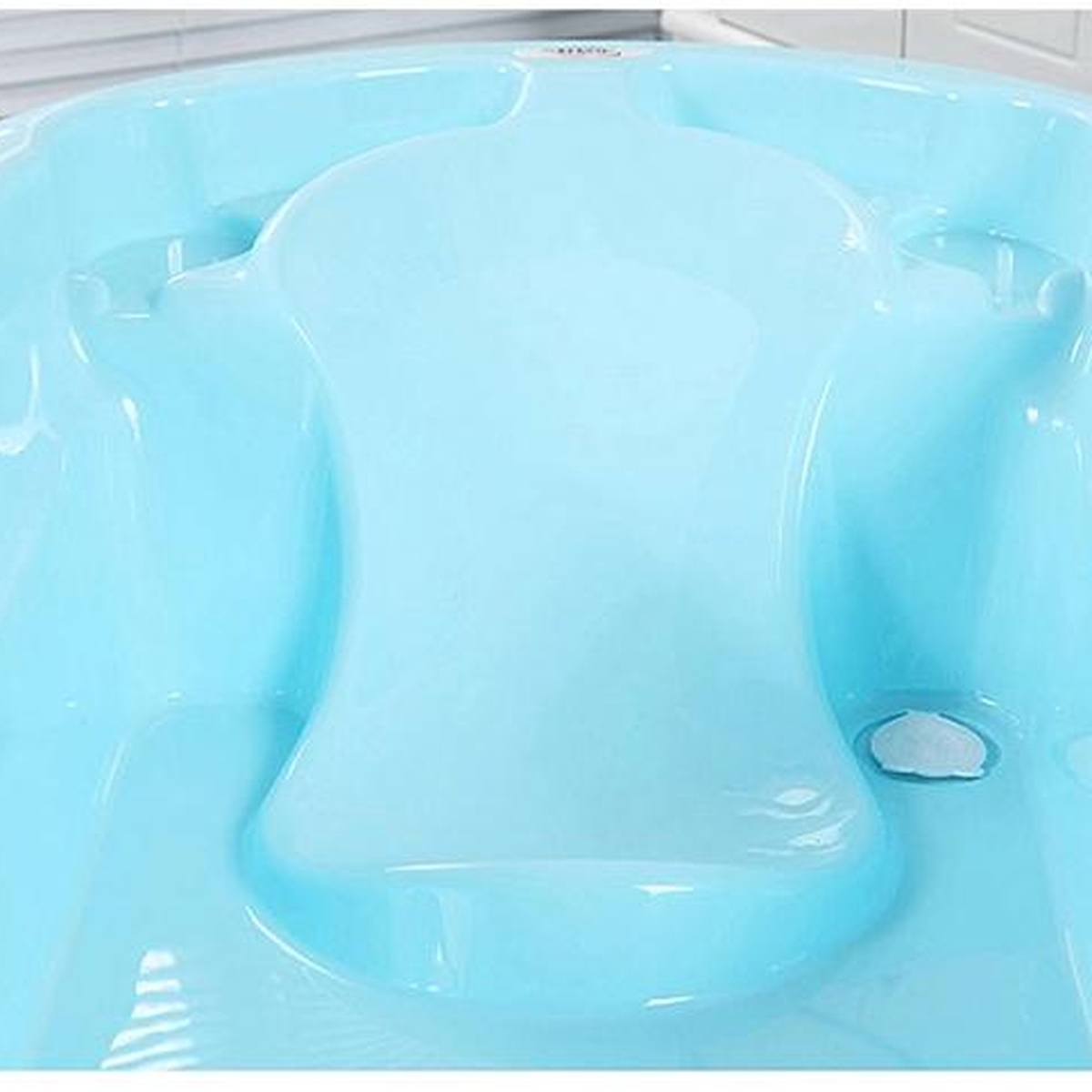 Chậu tắm khuôn đúc ghế Kiza BA-508 (Xanh) - góc nghiêng
