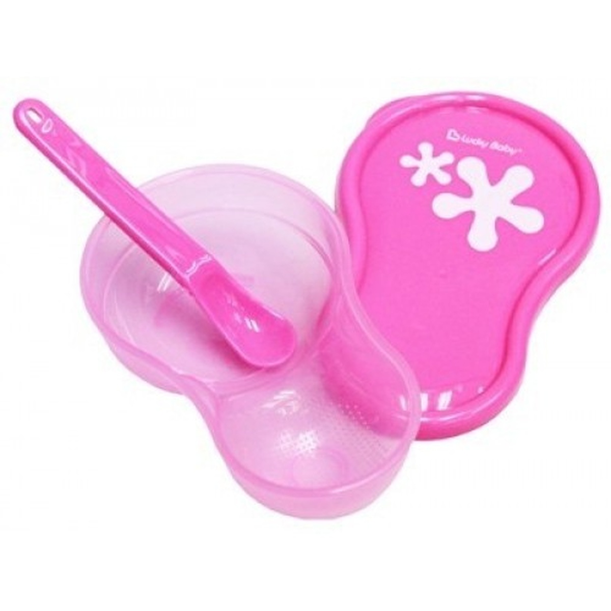 Chén muỗng nhựa Lucky Baby 506141 - hình 6