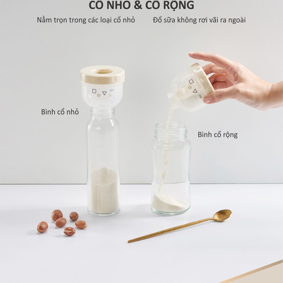 Chia sữa 3 ngăn KuKu KU5635 (Màu ngẫu nhiên) - mặt phải