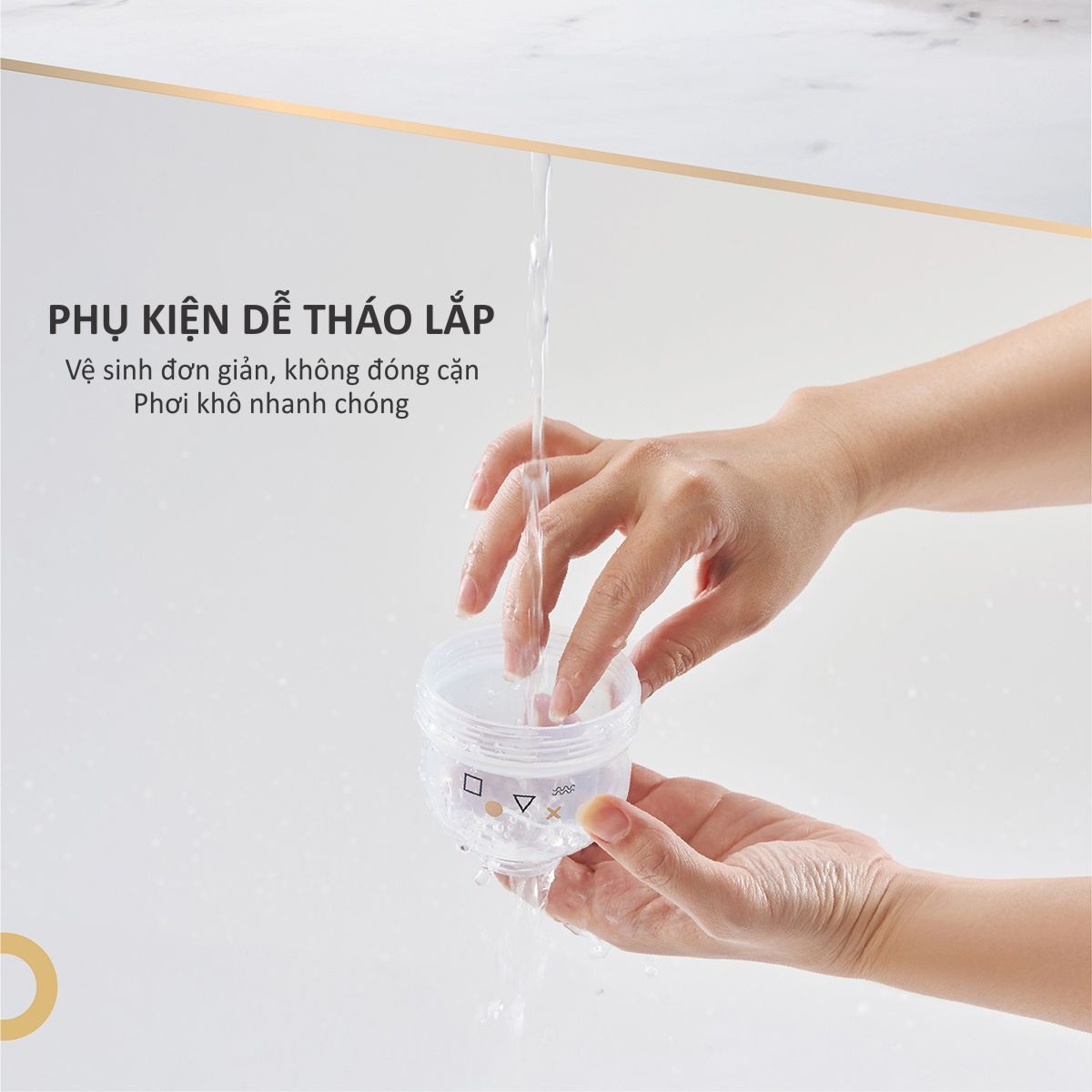 Chia sữa 3 ngăn KuKu KU5635 (Màu ngẫu nhiên) - hình 6