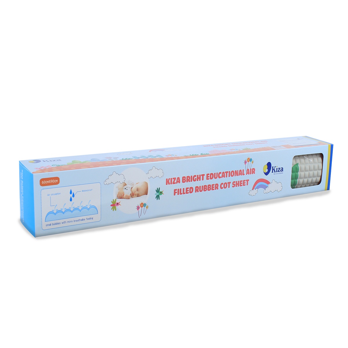 Chiếu cao su Kiza D113 - mặt sau