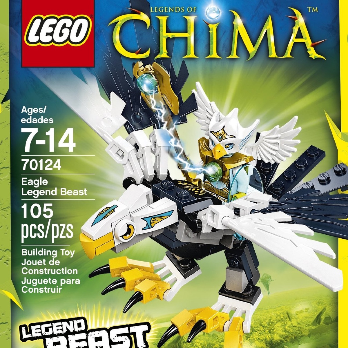 Chim ưng huyền thoại 70124 - mặt trái