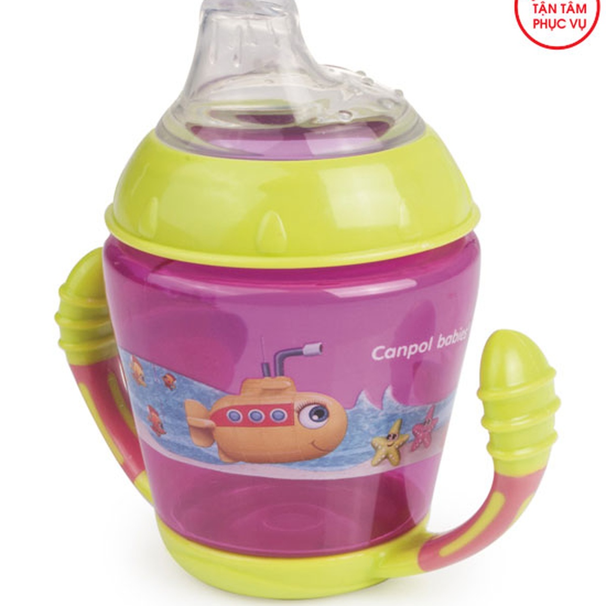 Cốc chống tràn Canpol 230ml 56/502 - mặt phải