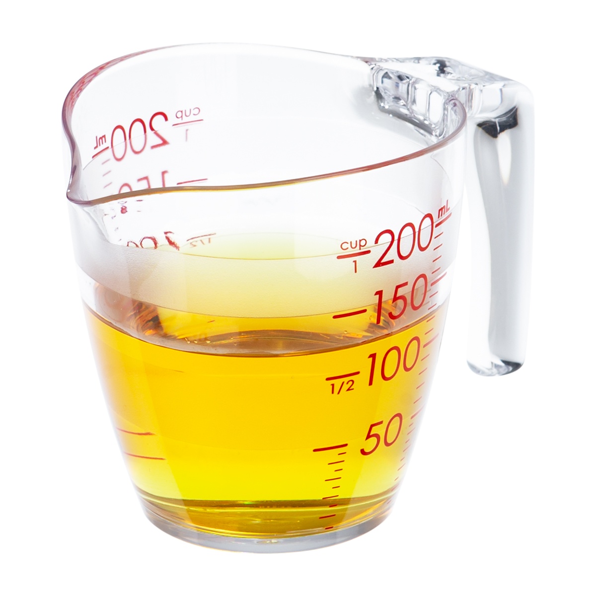 Cốc đong thực phẩm Yoko Inochi 200ml - góc nghiêng