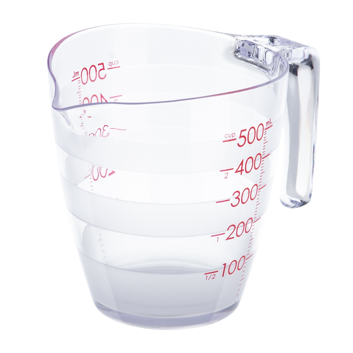 Cốc đong thực phẩm Yoko Inochi 500ml - mặt sau