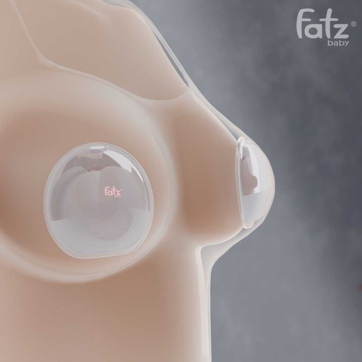 Cốc hứng sửa rảnh tay  Milky 1 Fatzbaby FB0501CM - mặt sau