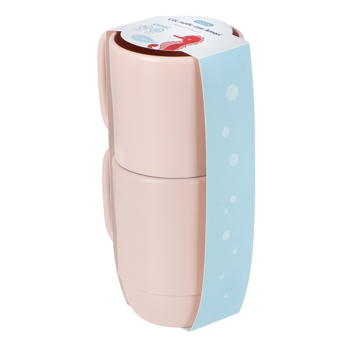 Cốc uống nước Amori 350ml Inochi (Màu ngẫu nhiên) - hình 11