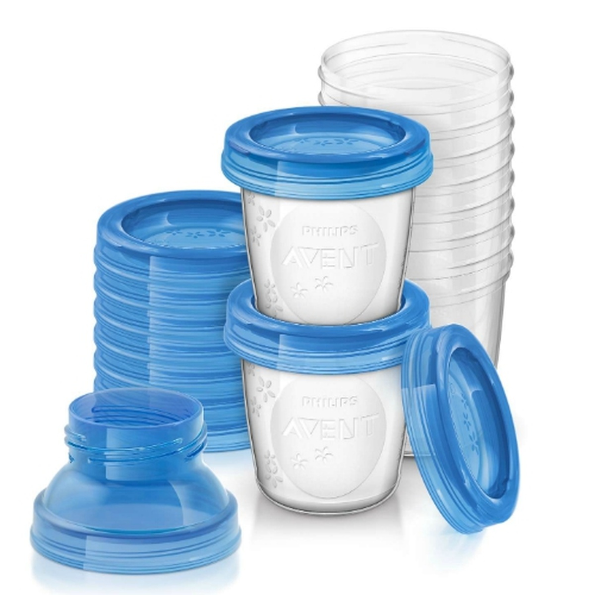 Cốc trữ sữa VIA Philips Avent SCF618/10   - mặt trái