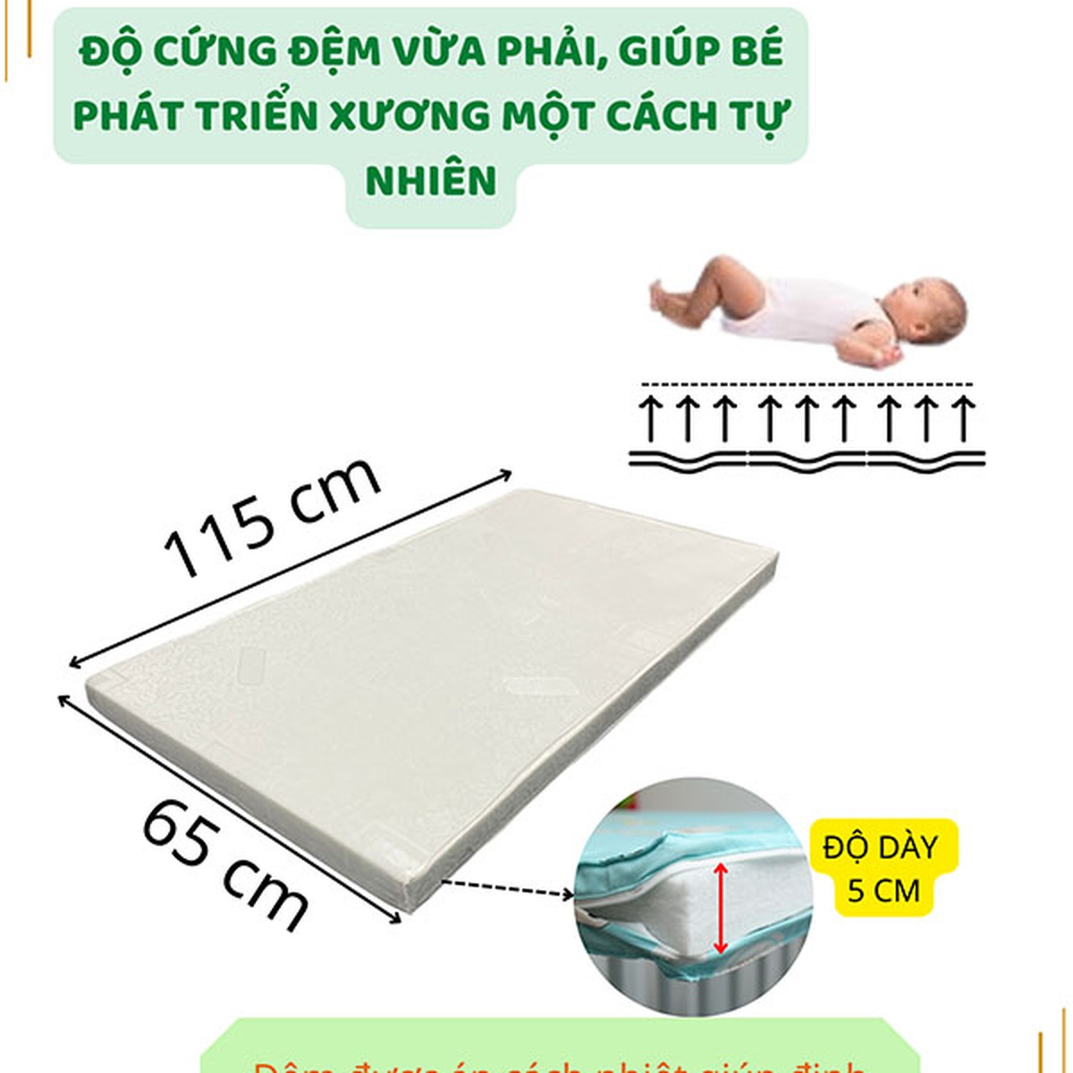 Nôi cũi GoldCat đa năng 4 in1 C4 (Trắng) - hình 25