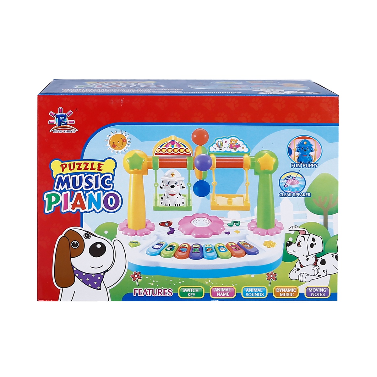Đàn nhạc Puzzle Music Piano CY.969*4 - góc nghiêng