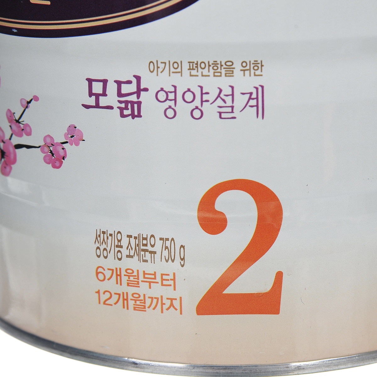 Sữa Grand Noble số 2 750g (6 - 12 tháng) - mặt sau