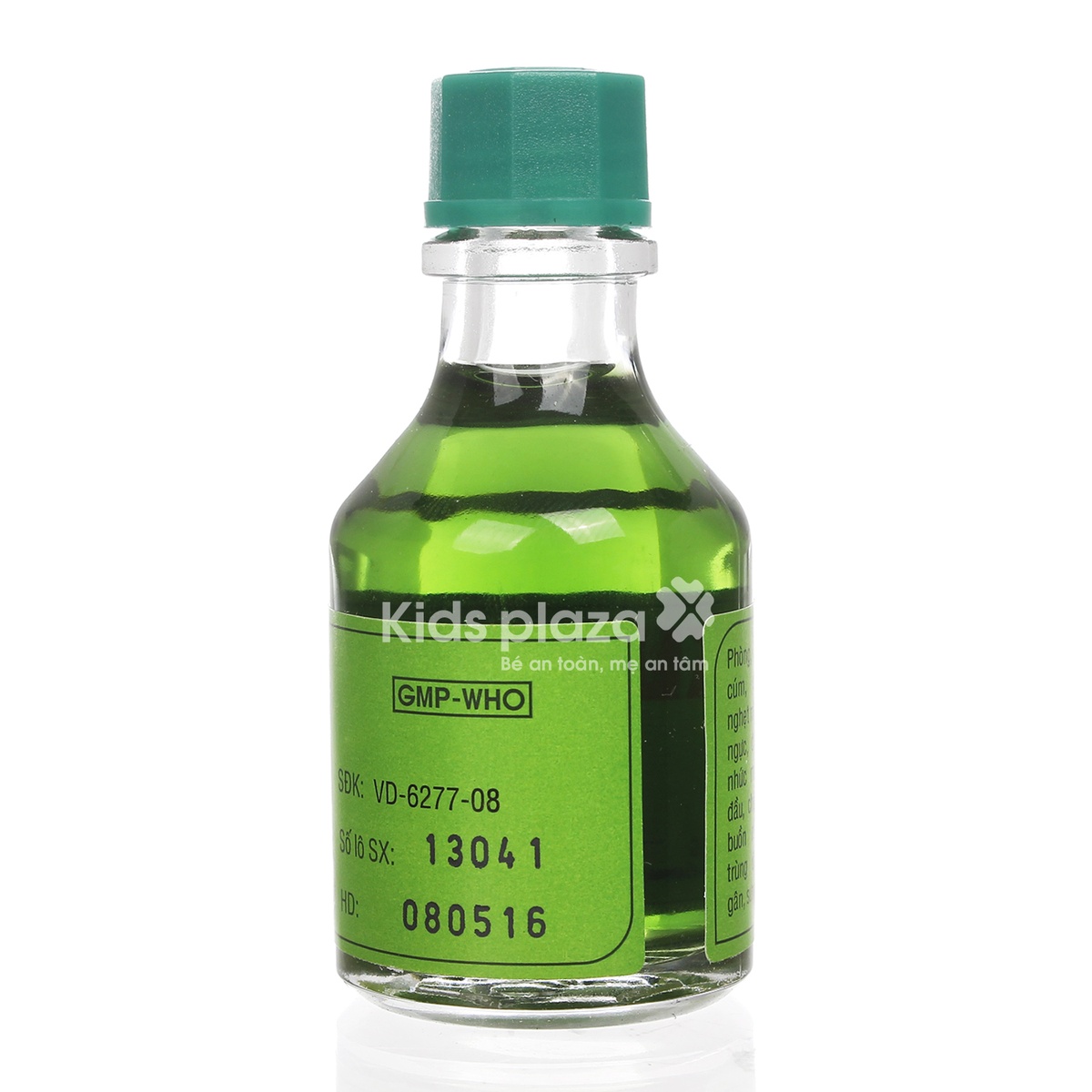 Dầu gió Khuynh Diệp OPC 15ml - mặt trái