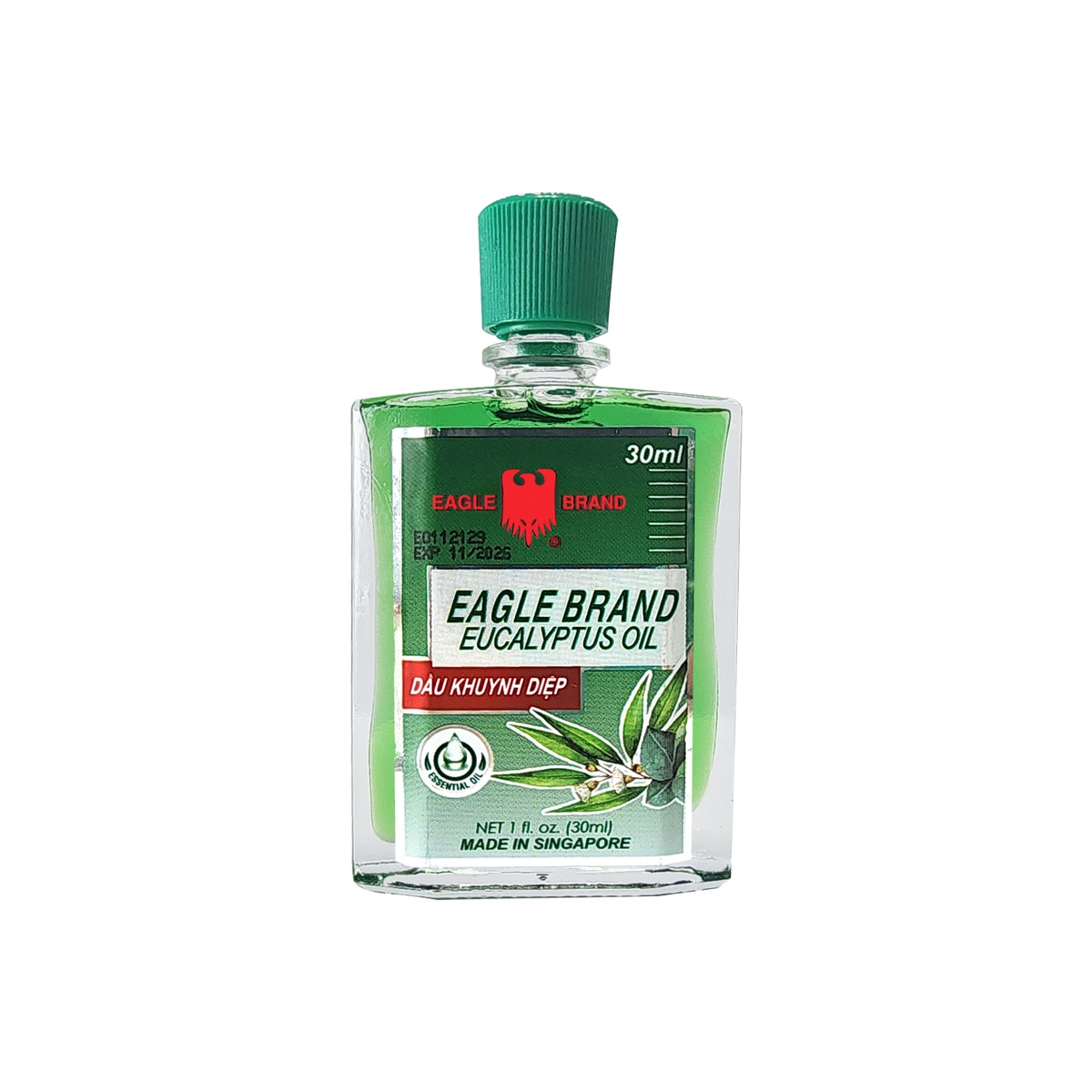 Dầu khuynh diệp Eagle Brand EUCALYPTUS OIL - mặt phải