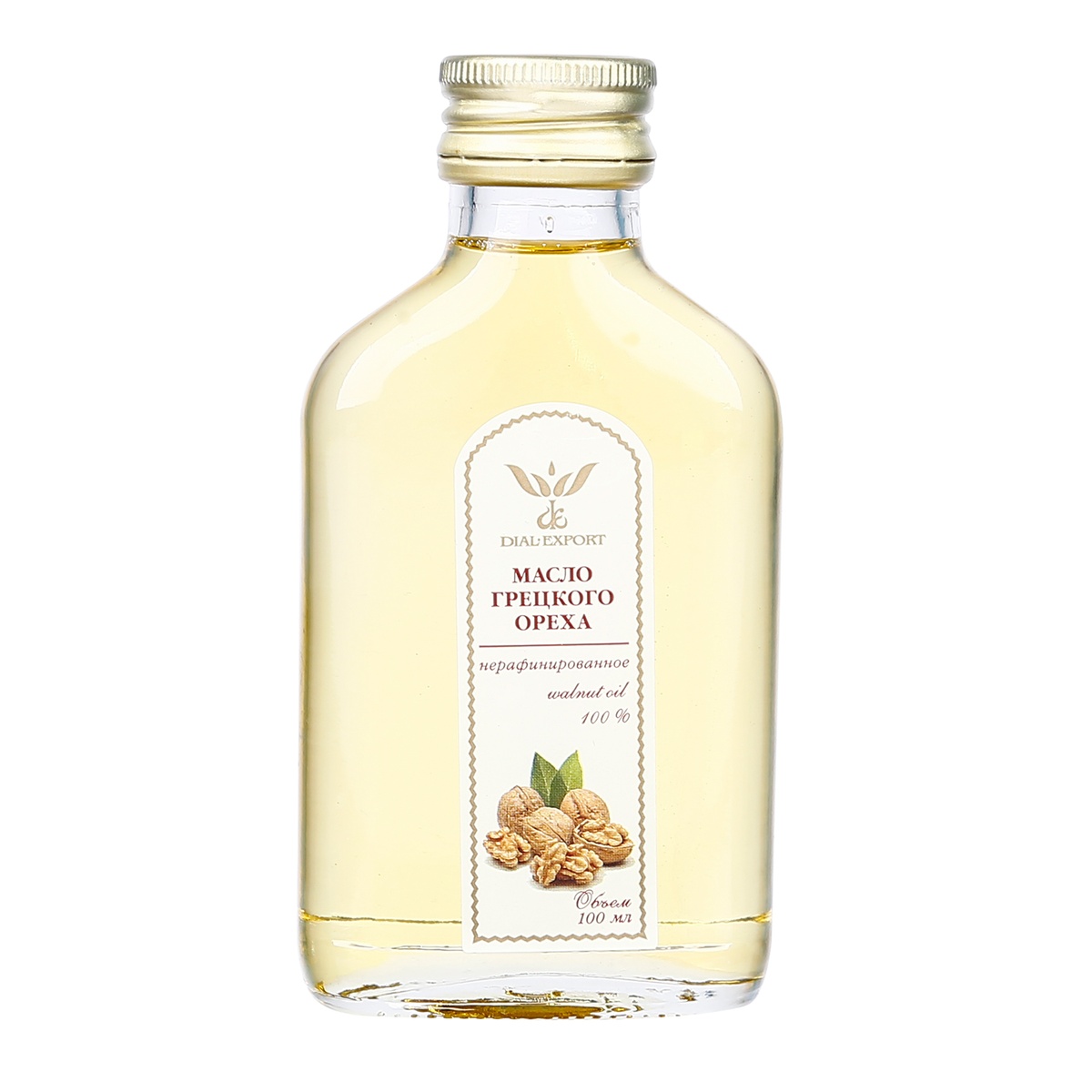 Dầu óc chó Nga 100ml - mặt trái