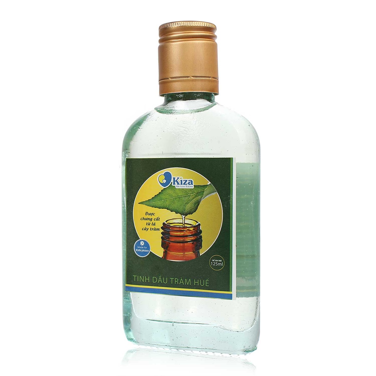 Dầu tràm cao cấp Kiza 125ml - mặt sau