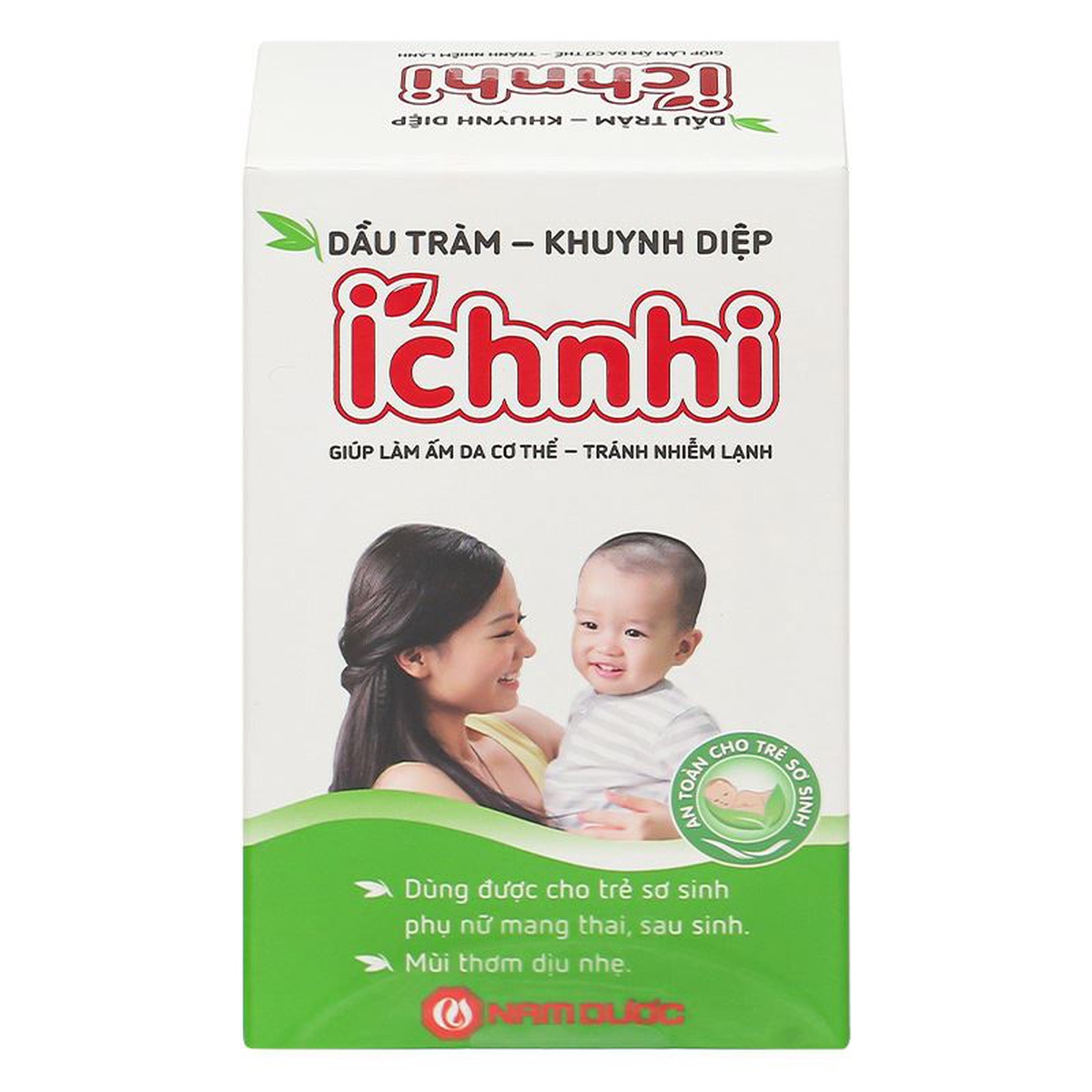 Dầu tràm Khuynh Diệp Ích Nhi 30ml - mặt trái