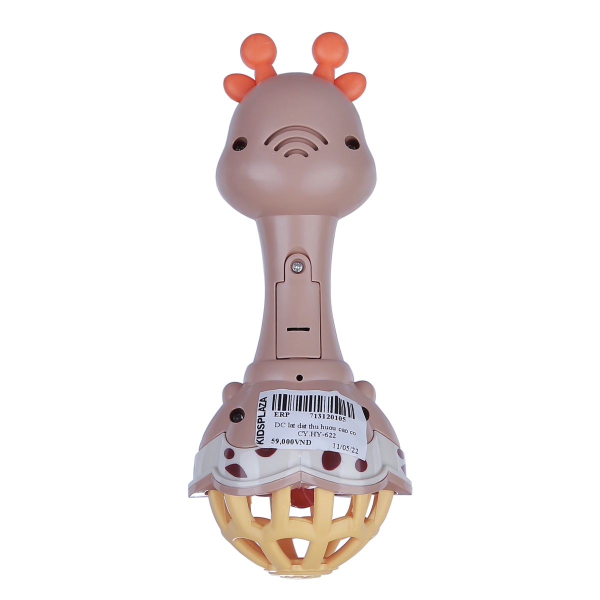 Đồ chơi lật đật hươu cao cổ CY.HY-622 - mặt trái