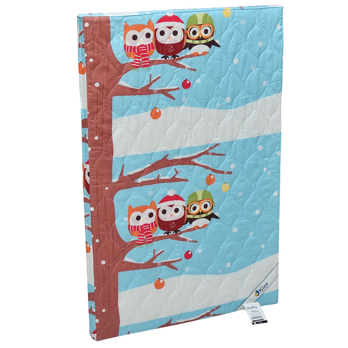 Đệm bông ép Deluxe Kiza Kids - mặt trái