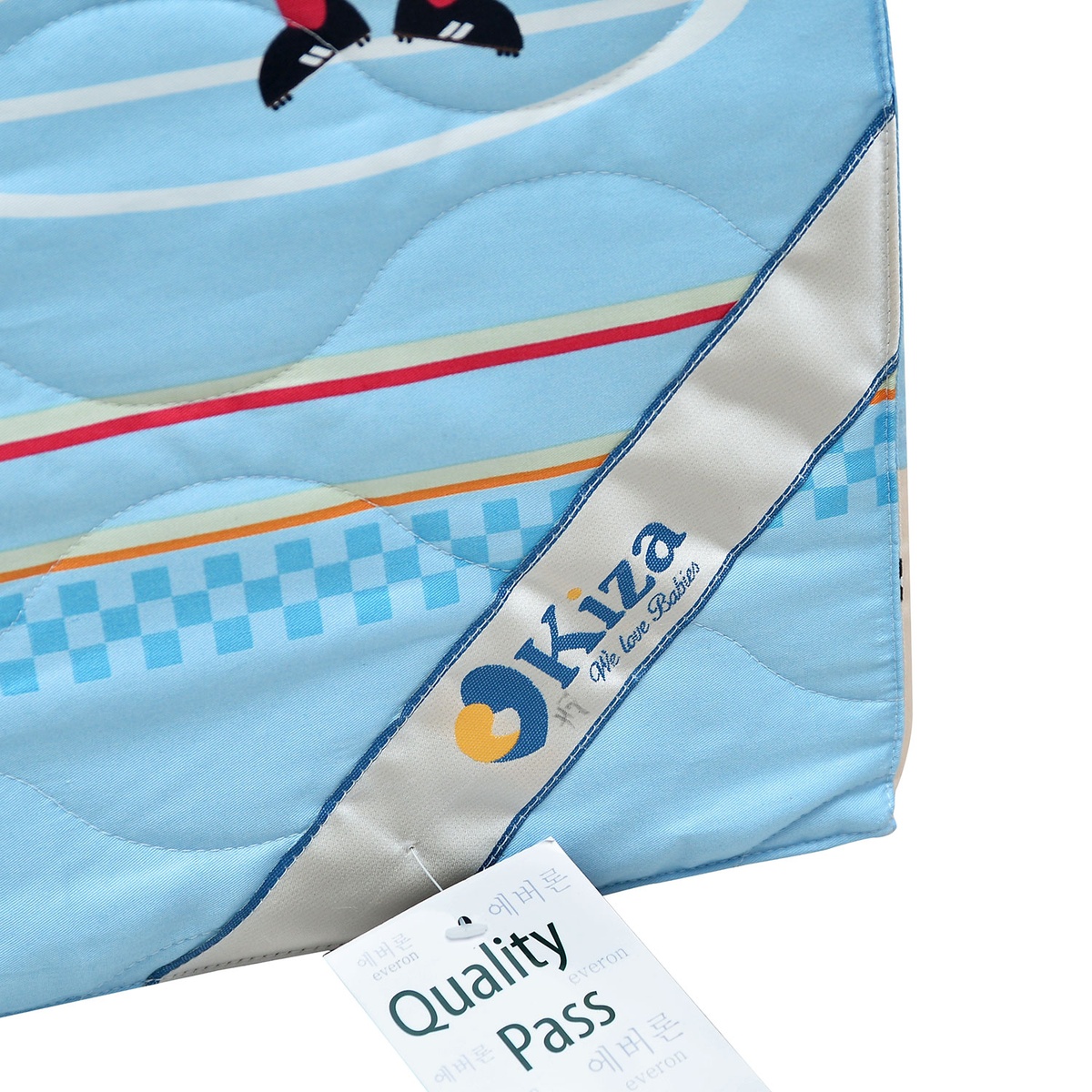 Đệm bông ép Deluxe Kiza Kids - góc nghiêng