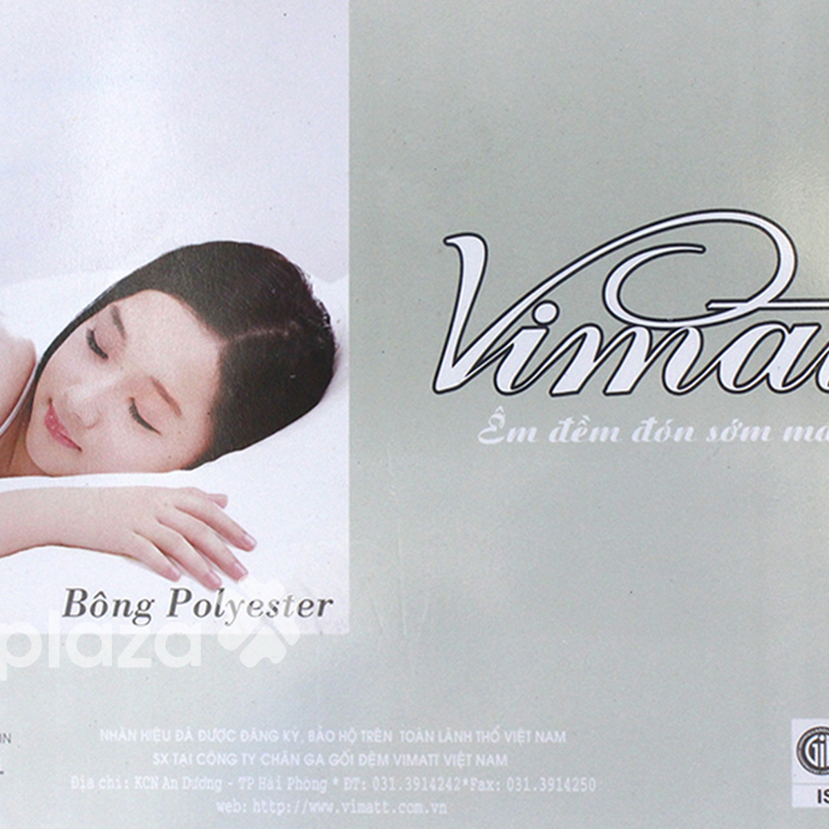 Đệm giường tầng trẻ em Vimatt (100 x195) - góc nghiêng