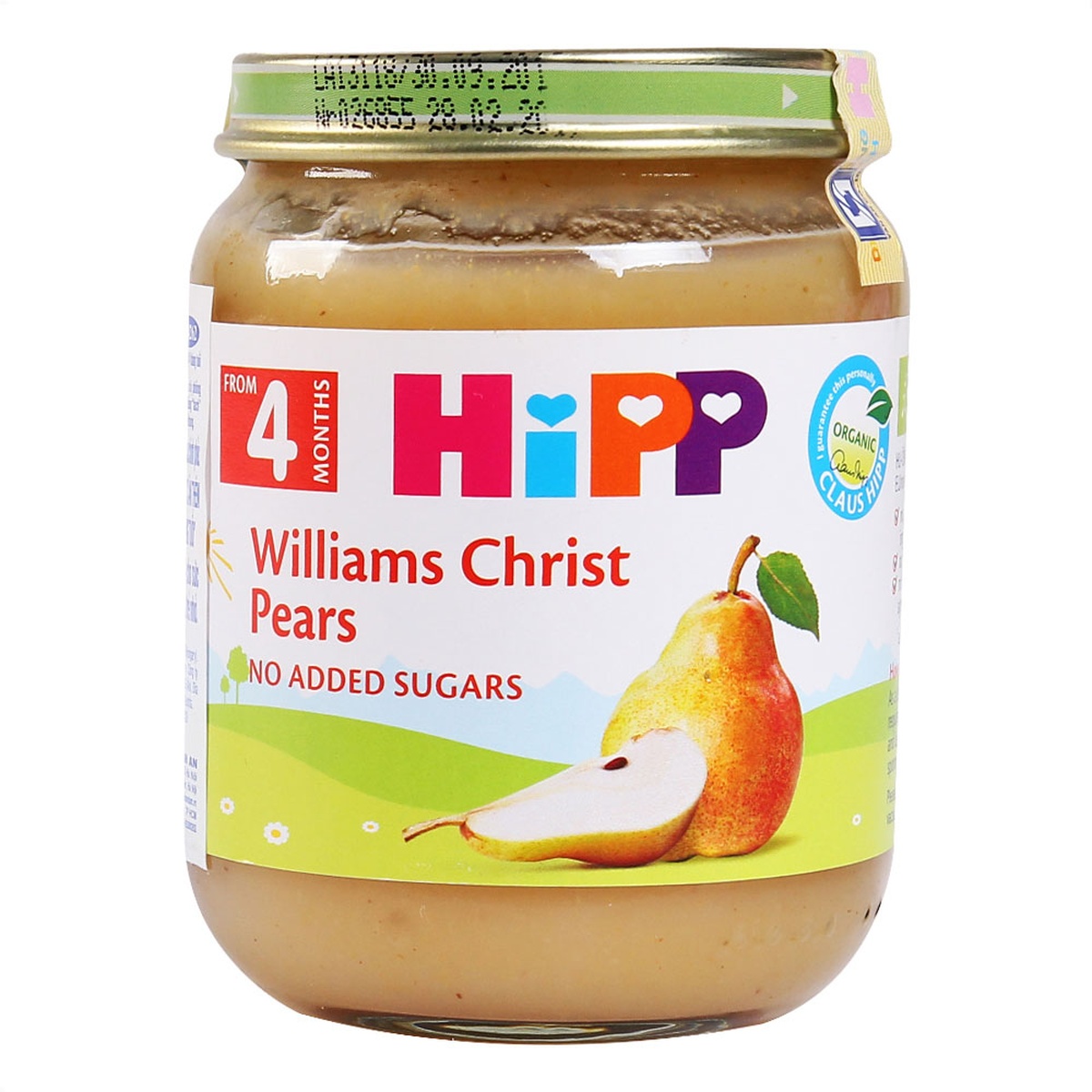 Dinh dưỡng đóng lọ Lê William HiPP 4262 125g